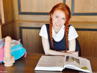 Dolly Little - Schoolgirl Stretched