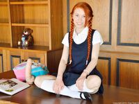 Dolly Little - Schoolgirl Stretched