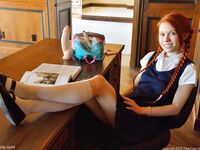 Dolly Little - Schoolgirl Stretched