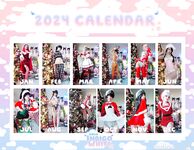 Indigo White - 2024 Calendar