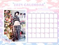Indigo White - 2024 Calendar