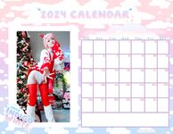 Indigo White - 2024 Calendar