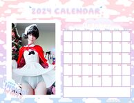 Indigo White - 2024 Calendar