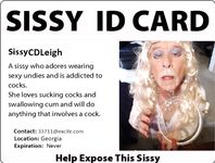 Exposed Sissy Faggot