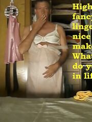 Marina Captions Only at Home Feminization