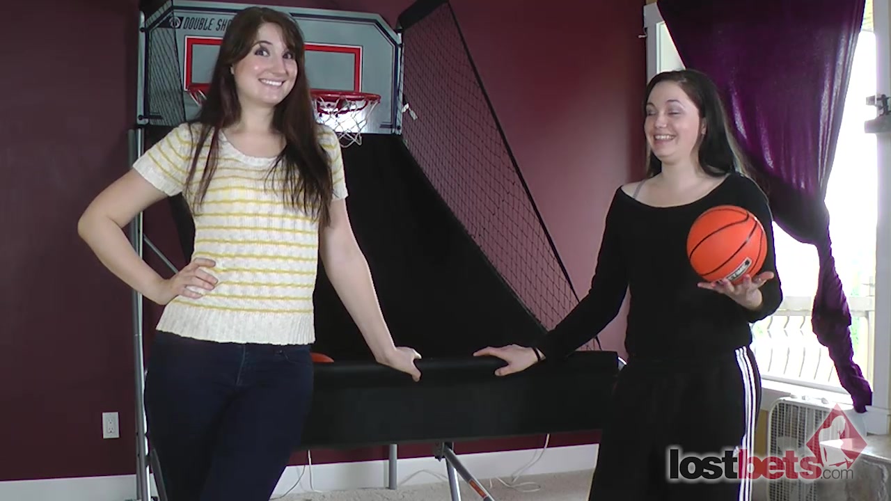 LostBets - Strip Basketball with Paige and Madison